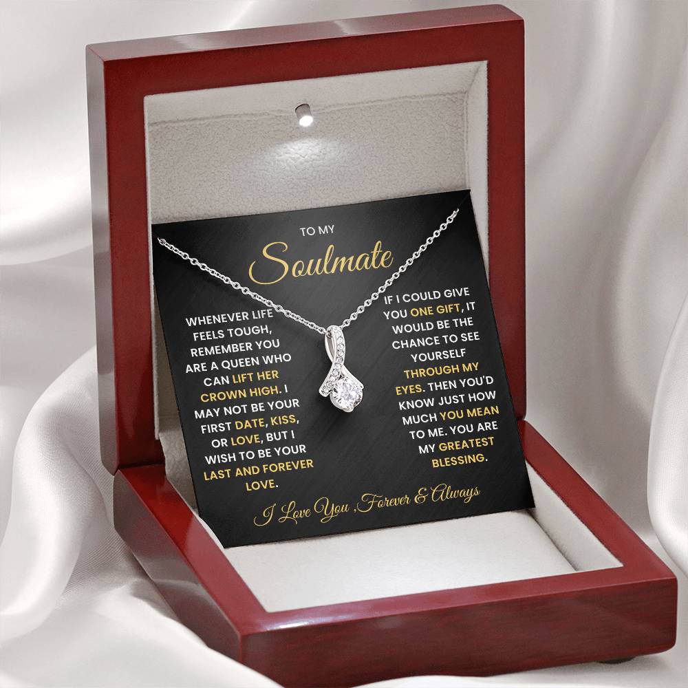 to my soulmate pendant	